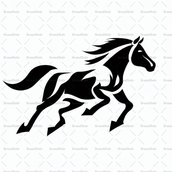 Galoppierendes Pferd